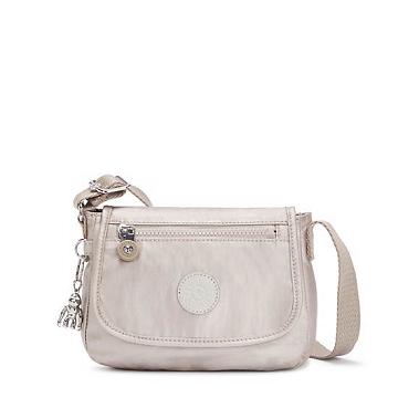 Kipling Sabian Metallic Crossbody Mini Bag Metallic Glow | CA 1348WN